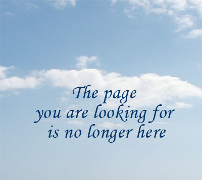 The page you are looking for is not here
